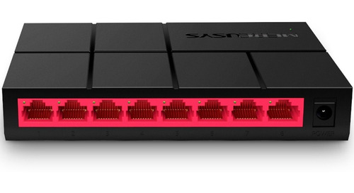 Switch Mercusys Ms108g Mini Gigabit 8 Puertos Rj45 10/100/10