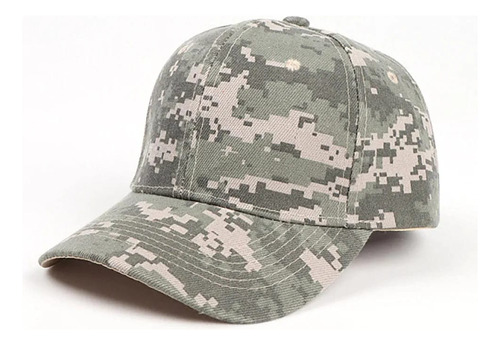 5 Gorras Camuflaje Tactico Pixel Verde