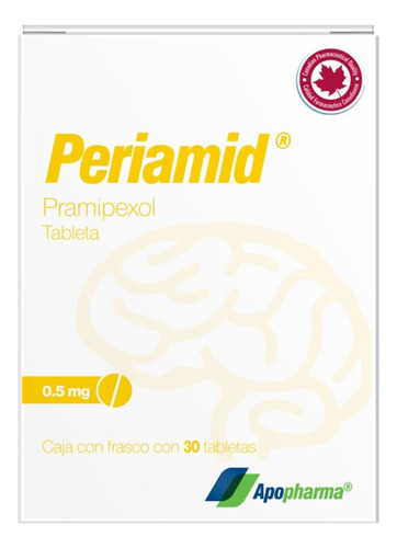 Periamid 0.5 Mg Caja Con Frasco Con 30 Tabletas