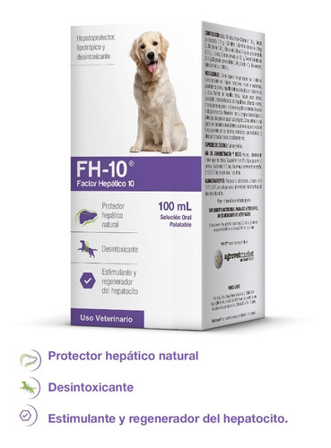 Fh-10 Factor Hepatico 10 X 100 Ml