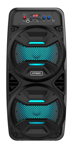Parlante Portátil Bluetooth Doble 6,5 Pulgadas Radio Fm 