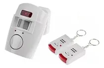 Comprar Alarma Inalámbrica Sensor Movimiento Sirena + 2 Controles