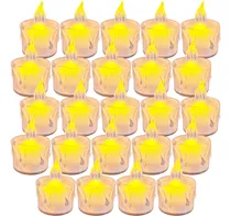 Comprar Set X24 Velas Led Derretida Luz Calida Souvenir Decoracion