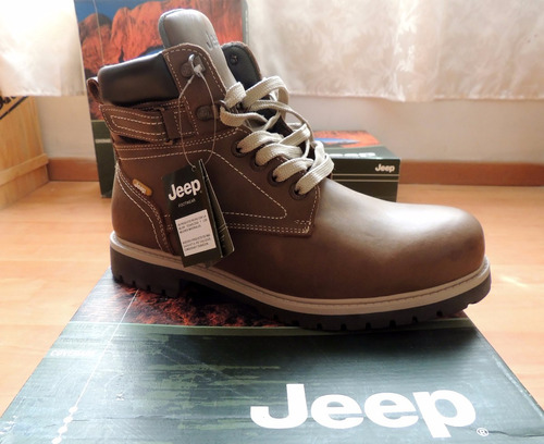 Botas Jeep Casuales Caballero Mod 3802 Piel 28 Mex Piel Café