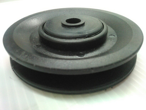 Imagen 1 de 6 de Polea Repuesto Para Multigimnasio Multigym Pvc 90 Mm