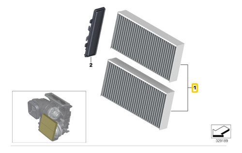 Filtro Cabina Mini Cooper S 2014 Al 2018 F55 F56 F57 &