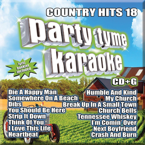 Cd: Party Tyme Karaoke - Country Hits 18 [cd+g De 16 Cancion