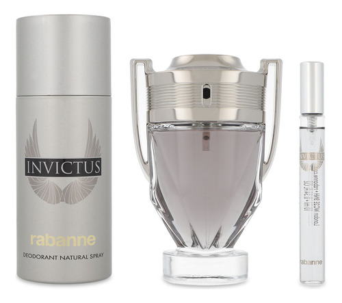 Set invictus 3pzs invictus edt 100ml