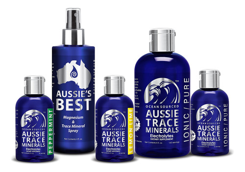 Solución Electrolítica Aussie Trace Minerals 240 Ml