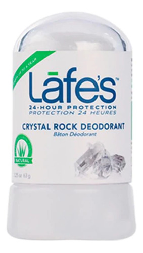 Desodorante Mini Cristal Lafe's Natural Sem Perfume 63g