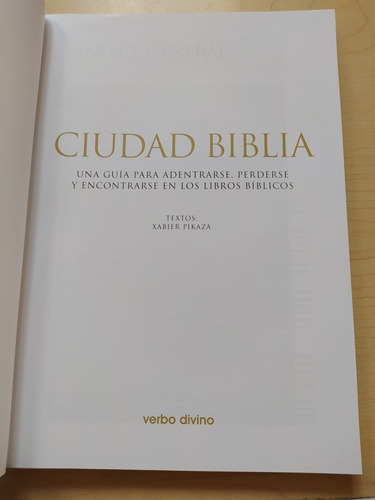 Libro / Guía - Ciudad Biblia