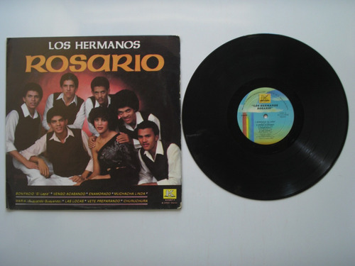 Lp Vinilo Los Hermanos Rosario Printed Usa 1983