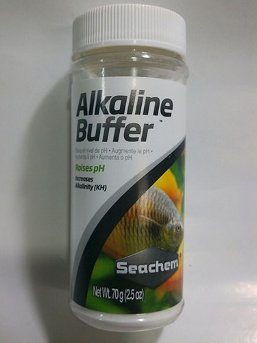 Corretivo Tamponador Ph Aquário Alkaline Buffer 70g Seachem