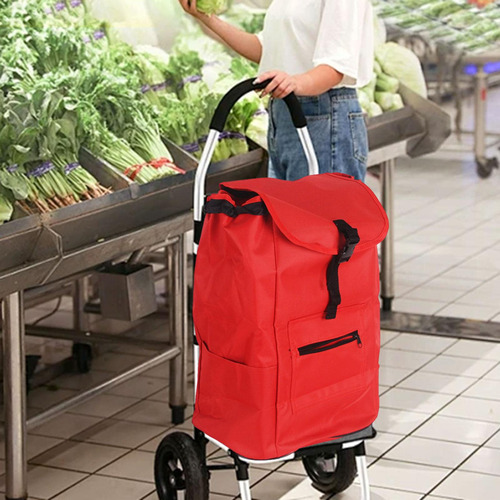 Bolsa De Reemplazo Para De Comestibles Bolsa De Rojo