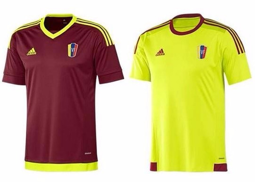 Camisa adidas Oficial La Vinotinto Eliminatorias Rusia 2018