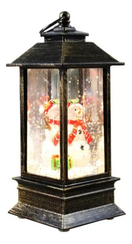 Gsd Christmas Time Farol Navideño Con Forma De Candelabro,