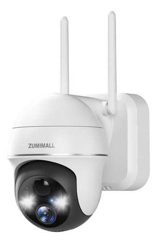 Zumimall Cámara De Seguridad 2k Wifi Inalámbrica Para