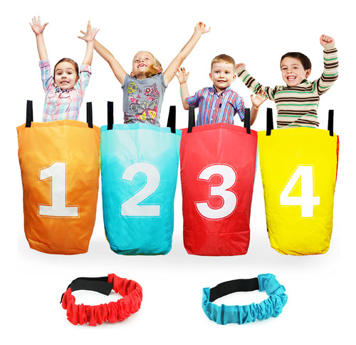 Boley Sack Race Bag Set - Juego De 4 Bolsas De Patatas Para