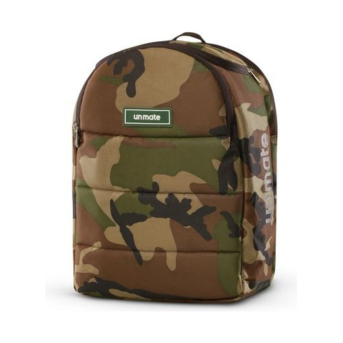 Una Re Mochila Matera - Camuflada Color Camuflado Diseño De La Tela Camuflado