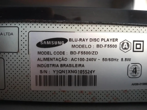 Samsung - Bluray Player - Bd-f5500..3d