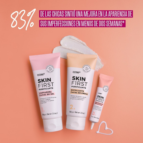 Imagen 4 de 7 de Exfoliante Facial En Crema Skin First - Cyzone