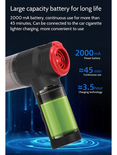 Aspirador De Coche Inalámbrico Multifuncional De 150 W Power