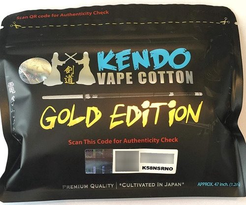 Algodón Organico Japones - Kendo Gold Edition
