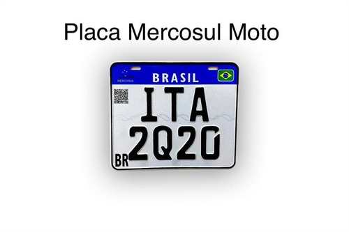 Imagem 2 de 6 de Placas Mercosul