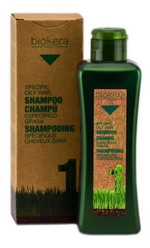Salerm Biokera Natura Shampoo Cabello Graso 300ml 