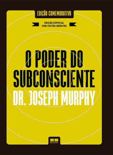 O poder do subconsciente (Edição especial e ampliada), de Joseph Murphy. Editora BestSeller, capa dura em português, 2021