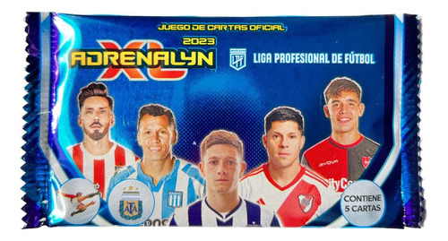 Cartas Adrenalyn Fútbol Argentino 2023 Panini Pack 10 Sob 