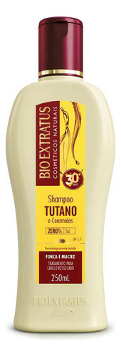 Kit Tutano 3 Produtos 250ml Bio Extratus Força E Maciez