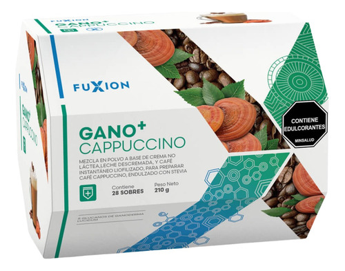 Ganomas Cappuccino Fuxion X 28 - g a $396