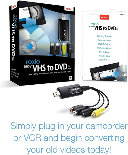 Cables Convertidores Vhs A Dvd Para Mac