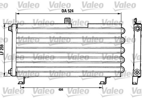 Condensador A-a Peug-205-309