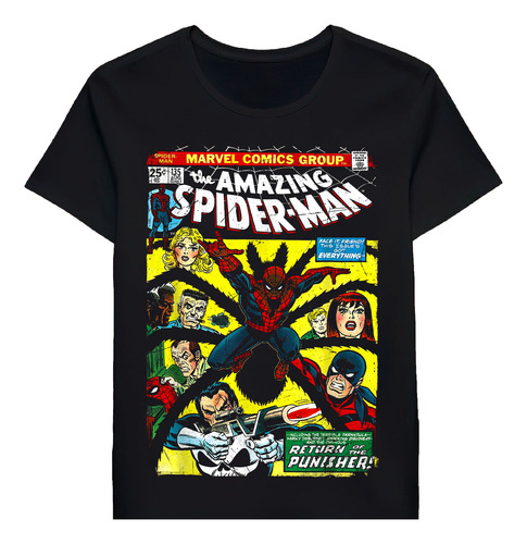 Remera The Spider Comic Book Cover 97549348