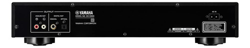 Leitor De Cd Yamaha Cd-s303 Single Black Usb Input Remote Co