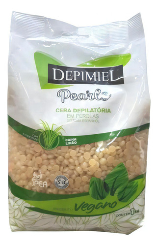 Depimiel Cera Depilatória Em Pérolas Vegana 1kg Kit 6un