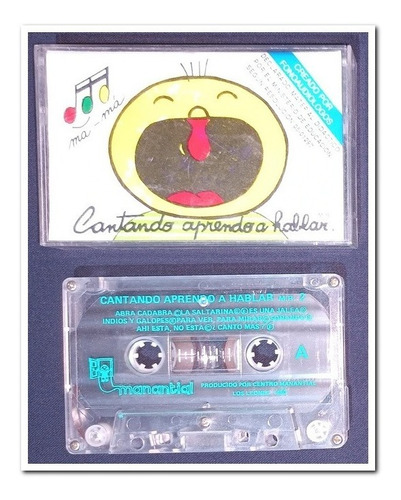 Cassette Cantando Aprendo A Hablar