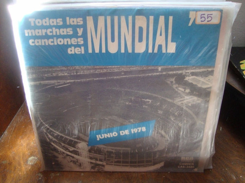 Vinilo Mundial Junio 1978 Todas Las Canciones Y Marchas F3