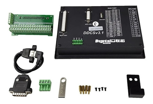 Controladora Cnc 4 Eixos Ddcsv3.1 + Mpg - Pronta Entrega!