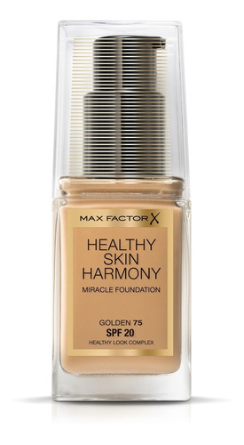 Base de maquillaje líquida Max Factor Miracle Healthy Skin tono 75 - golden - 30mL