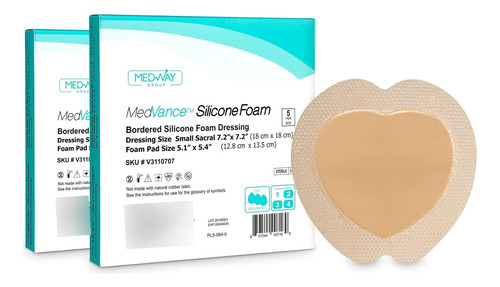 Medvance Tm Silicone - Apósito Adhesivo De Silicona Con Bo.