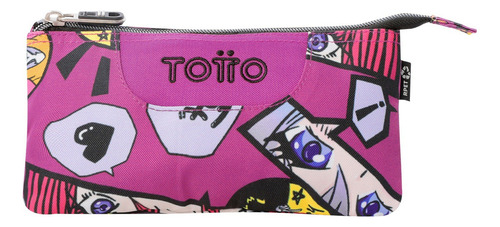 Totto Lapicera Para Niño | Con Triple Bolsillo Tablero Anime Lisa