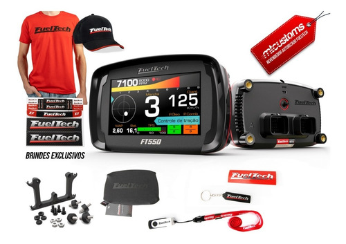 Fueltech Ft550 Chicote 3 Metros 12x Sem Juros! + Brindes
