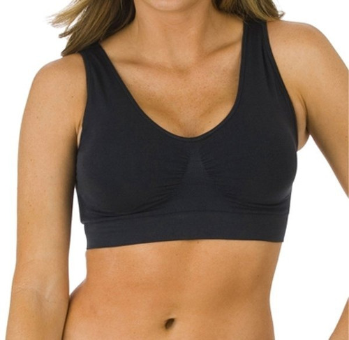 Brasier Bra Sin Costuras Deportivo Top Up Sosten Genial