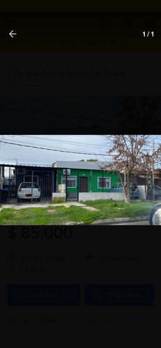 Vendo 2 Casas En Mismo Padron, Totalmente Separadas