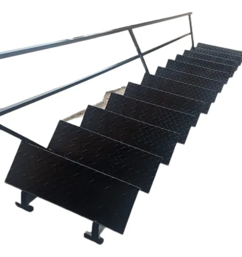 Escales Recta Sin Descanso, Escalones De Chapa De 60cm