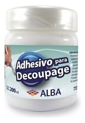 Adhesivo Para Decoupage Alba Artistica X 200ml