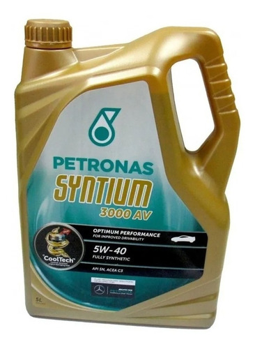 Imagen 1 de 4 de Lubricante Aceite 5w40 Petronas Syntium 3000 Bidón 4l